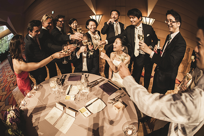 東京アメリカンクラブ オルバン教会結婚式写真撮影 フォトフォリー ブライダルフォト撮影 ブライダルアルバム作成