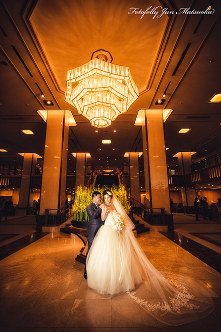 帝国ホテル結婚式写真撮影 フォトフォリー ブライダルフォト撮影 ブライダルアルバム作成