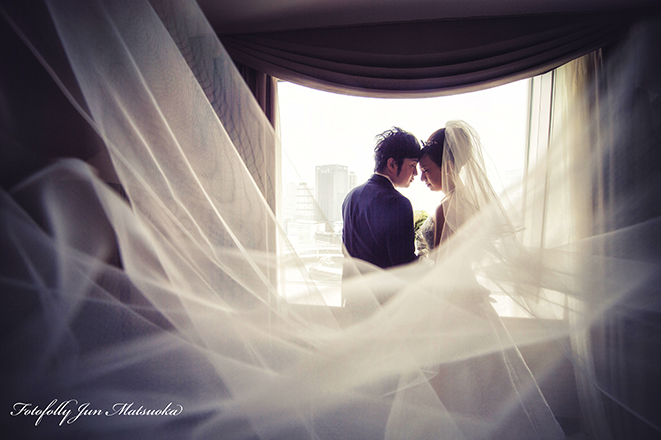 横浜ベイシェラトン結婚式写真撮影 フォトフォリー ブライダルフォト撮影 ブライダルアルバム作成
