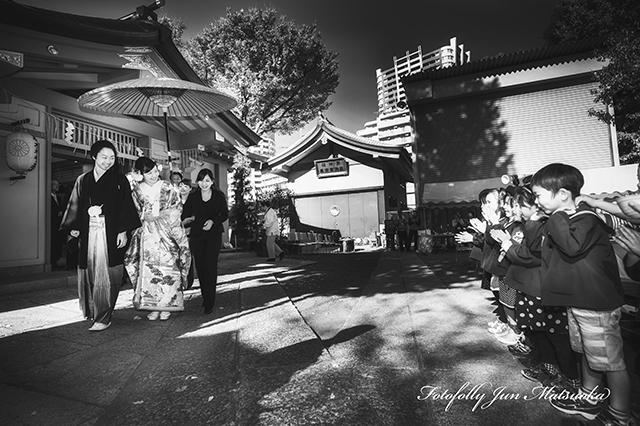 居木神社　結婚式写真