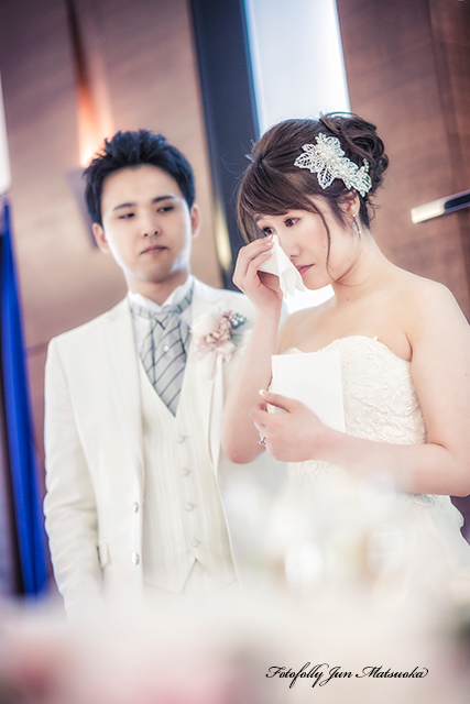 ヒルトン東京ベイで結婚式　hilton-tokyobay-wedding　持ち込みカメラマンのブライダルフォト　ウエディングフォト　披露宴　花嫁の手紙