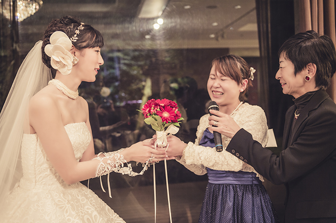 ホテルニューオータニ 披露宴 ブーケプルズ ブライダルフォト ウエディングフォト 結婚式写真