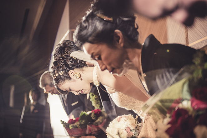 ホテルニューオータニ 披露宴 謝辞 ブライダルフォト ウエディングフォト 結婚式写真