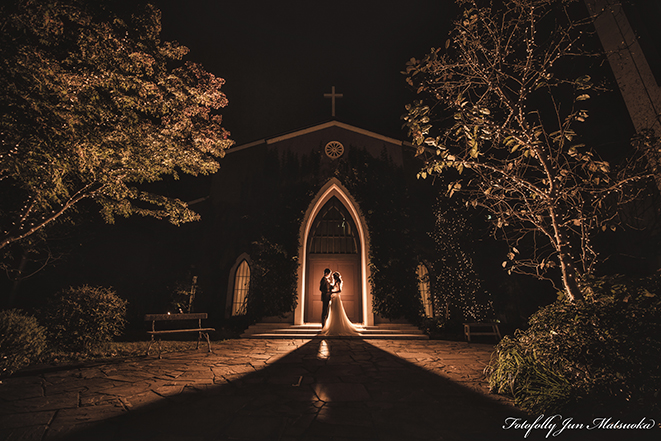 南青山サンタキアラ教会 披露宴後のロケーションフォト ブライダルフォト ウエディングフォト 結婚式写真