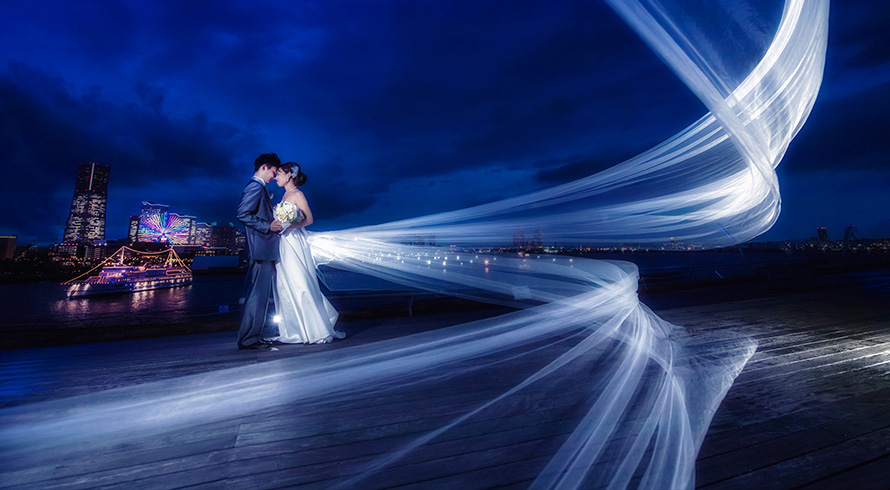 大さん橋ウエディングフォト ウエディングフォト ブライダルフォト 結婚式前撮り 洋装前撮り