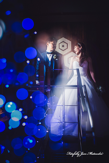 ブライダルフォト　結婚式持ち込みカメラマン　メゾンプルミエール アットロビンズで結婚式　挙式前ロケーションフォト