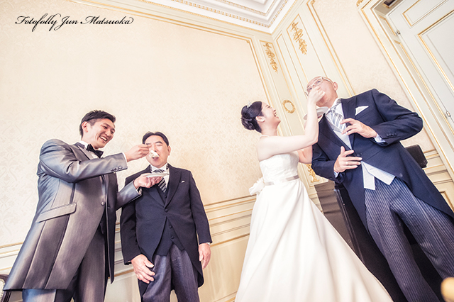 グランドプリンスホテル高輪ウエディングフォト ブライダルフォト 結婚式写真 披露宴サンクスバイト