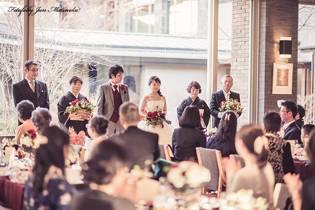 ハーベストクラブ旧軽井沢ウエディングフォト ブライダルフォト 結婚式写真 披露宴お開き