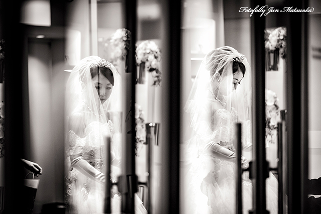 ヒルトン東京ウエディングフォト ブライダルフォト 結婚式写真 メイクシーン