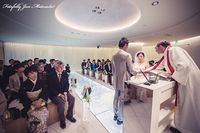 ヒルトン東京ウエディングフォト ブライダルフォト 結婚式写真 挙式サインアップ