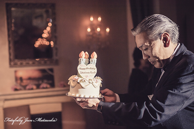 ホテルモントレ銀座ウエディングフォト 結婚式写真 ブライダルフォト フォトフォリーウエディングフォト 披露宴ウエディングケーキ