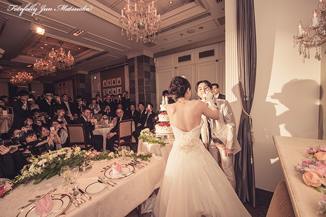 ホテルモントレ銀座ウエディングフォト 結婚式写真 ブライダルフォト フォトフォリーウエディングフォト 披露宴ファーストバイト