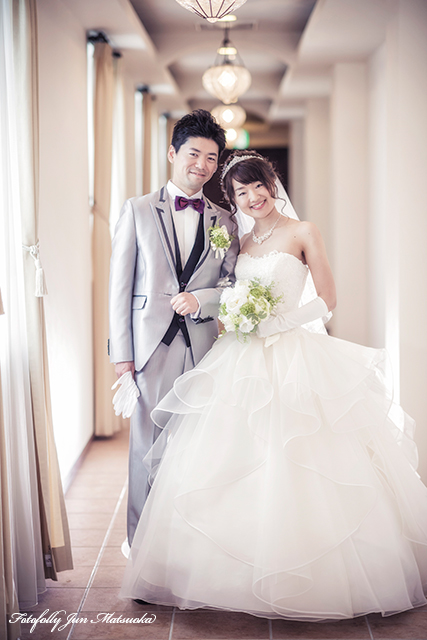 ヴィラデマリアージュ長野ウエディングフォト ブライダルフォト 結婚式写真 館内ロケーションフォトフォーマル写真