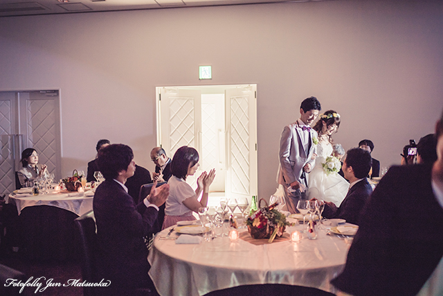 ヴィラデマリアージュ長野ウエディングフォト ブライダルフォト 結婚式写真 披露宴入場