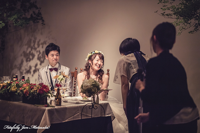 ヴィラデマリアージュ長野ウエディングフォト ブライダルフォト 結婚式写真 披露宴友人スピーチ後